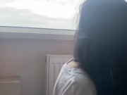 Preview 2 of Early Morning Sex At The Window, Hope Our Neighborhood Dont’t See Us