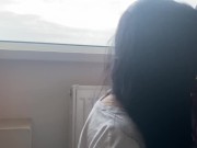 Preview 5 of Early Morning Sex At The Window, Hope Our Neighborhood Dont’t See Us