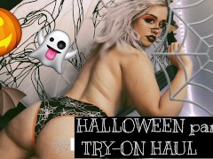 TRYING ON HALLOWEEN PANTIES 🕸🎃 YouTube parody