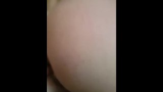Cute babe ass slapping hard - finger sweet ass
