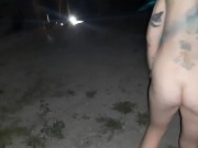 Preview 6 of Pissing by the barn and cornfield