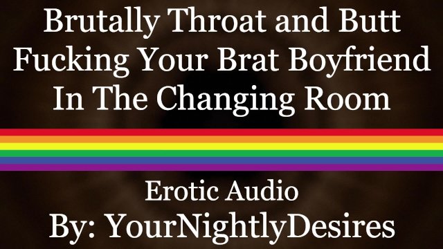 Destroying Your Bratty Twink's Ass In Public (Blowjob) (Rough Anal) (Erotic Audio For Men)