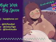Preview 6 of A Night With Your Big Spoon - ep1 (erotic audio play by OolayTiger)
