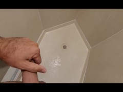Traveling Tease and Cum in Hotel Suite Juccuzi Shower