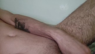jerking off in the bathroom