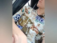Wanking in car almost got caught - mickyyxofficial 