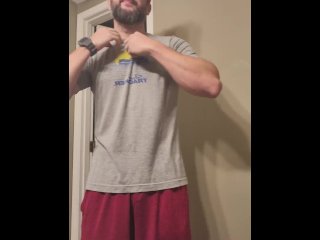 Sexy undies try on haul with BIG dick showin!!!