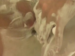 Amazing PUSSY SHAVING in Bathroom ❤