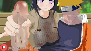 Hinata handjob Naruto