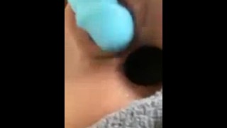 Milfs first time With butt plug in dildo