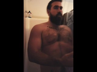 vertical video, dom, shower, exclusive