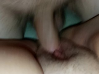 My bf deep in my pussy