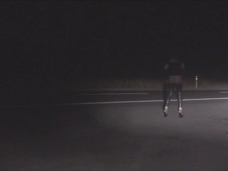 SusyTrav sissy slut street exposed and caught outdoor compilation