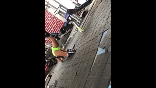SEX WITH STRANGER AFTER SEEING HER IN THE GYM GYM