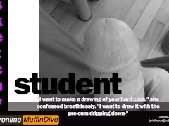[fEMALE DOM] Sketchy Student [M4F][Descriptive][Male Audio]