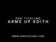 Preview 2 of Arms Up Edith - Zen Tickling