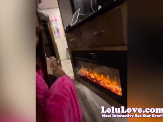 Halloween fun, FemDom & FinDom, naked dancing & grinding, fast clit rubbing closeups - Lelu Love