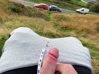 teen, big dick, exclusive, caught outside