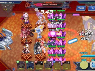 SF Girls [Voiced Gacha Hentai game] Ep.1 fucking the secretary with huge breast