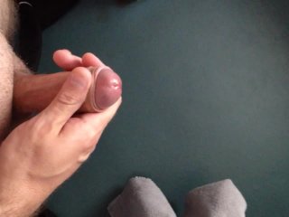 Long Distance Cumshot (9 squirts of cum)