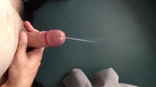 Ejaculação de longa distância (9 esguichos de esperma)