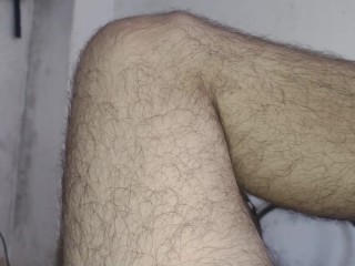 Furry Mature Bear Leg / Close up