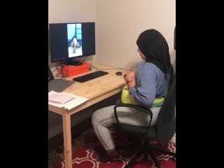 school, beirut, hijab masturbation, solo female