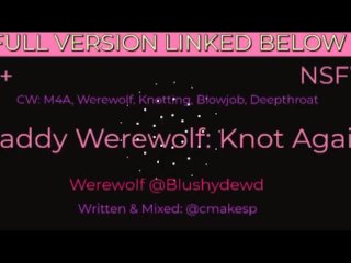 Werewolf knots inside your mouth