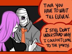 Mr. Invisible: Vampire babe creampied on Halloween - Dub4FunHub - Screenshot 4 of 16 - Comic