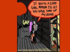 Mr. Invisible: Vampire babe creampied on Halloween - Dub4FunHub - Screenshot 5 of 16 - Comic Dub