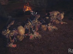 Elves vs Falmers