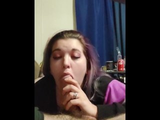 Princess Luna_Throats and Licks on Daddy's Thicc_Cock