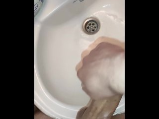 Soaping_and Washing My Penis, It_Got Hard!