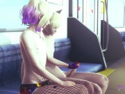 Preview 2 of Suicide Squad Yaoi - Observe Harley Quinn femboy skills with her hand and mouth