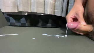 Massenejakulation, Masturbation, Handjob