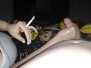 Preview 5 of Smoking hand job