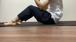Japanese man / strength training 2