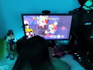 Me RETA a_JUGAR Friday Night Funkin MIENTRAS... - Priscy_Games