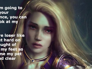 Hentai JainaJoi CBT (Femdom Humilation Feet Workout)