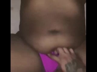quickie, pink pussy, creampie, amateur ebony couple