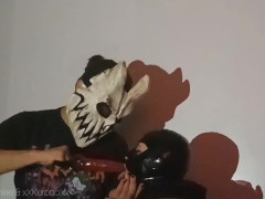 Daddy fucks my mouth with the dildopla and I love it! BabyFrankie & xXKuronoXx