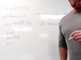 Irish Math Professor Teacher Gets a Hard 69. MUST WATCH THE END!!
