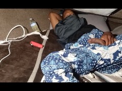 Playing alone outside