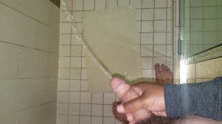 Compilation WHILE HE PEES HE PLAYS With His DICK