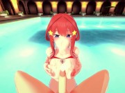 Preview 4 of Fucking Itsuki Nakano in the pool from your POV - The Quintessential Quintuplets Hentai.