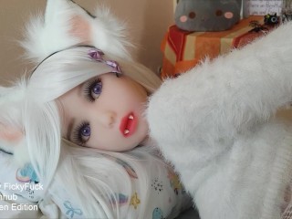 Seks Love Pop Neuken Susumi Halloween 3. Weerwolf Cosplay Amateur Thuis Gemaakt Strak Grijpend Poesje Cute