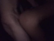 Preview 5 of CAR SEX 19 year old teen throwing it back on 8 inch big dick in her FAVOURITE position (Doggy style)