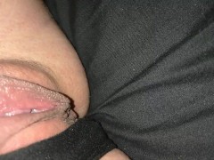 Under duvet clitoris masturbation till orgasm