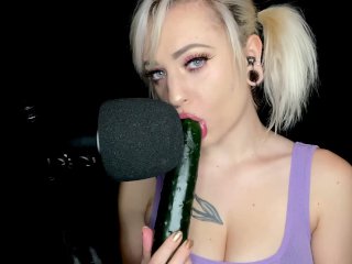 Slurping On_Your Big Fat Cucumber (AriloveASMR)