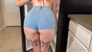 This Barely-Legal Slut Can't Resist Bragging To Her Father